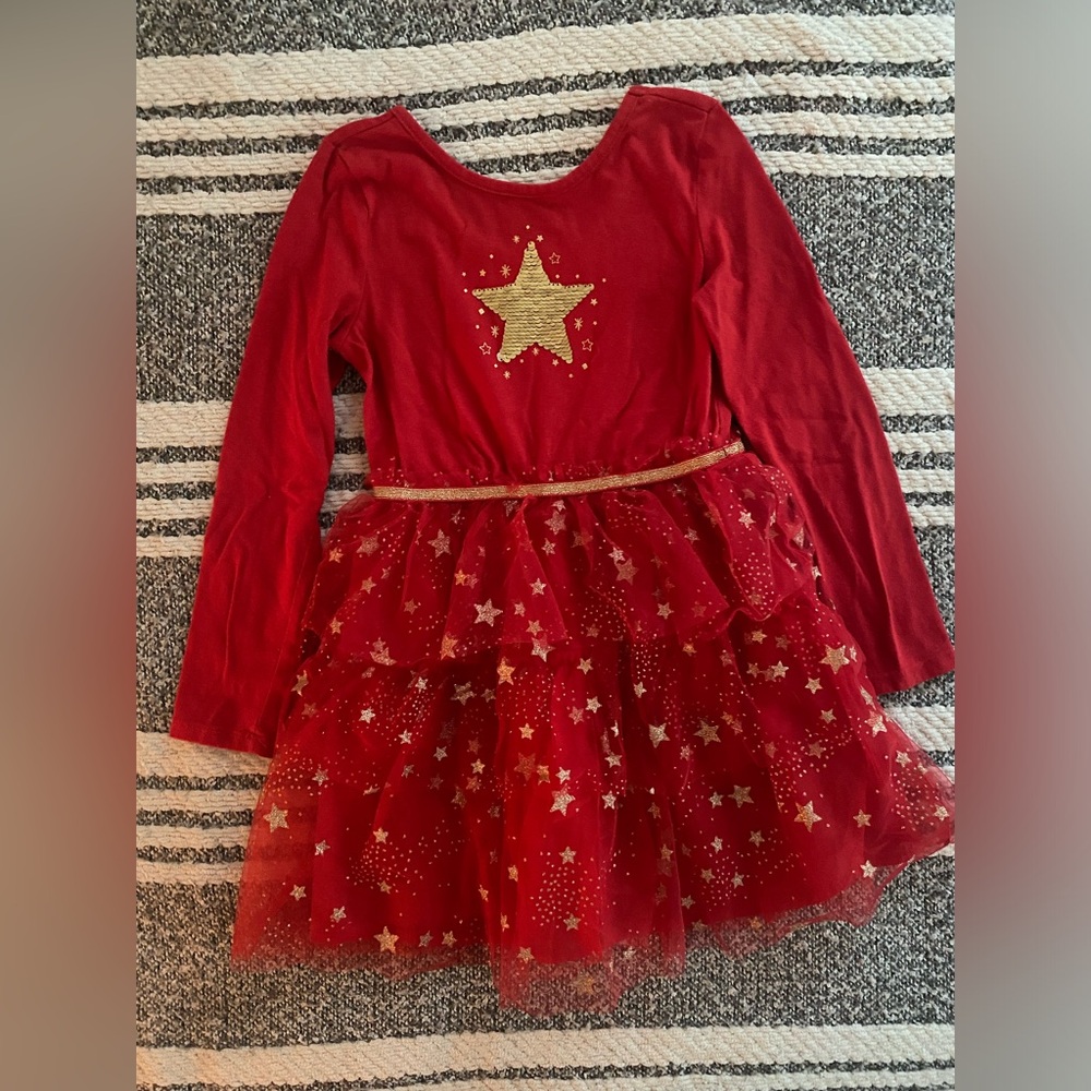 Red star dress